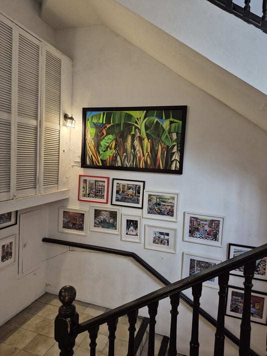 "El Platanal" en exhibición en Caos Gallery