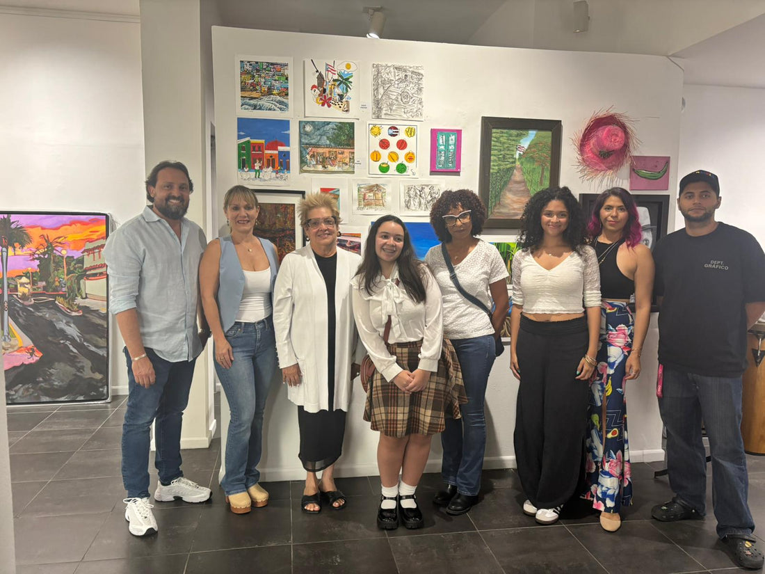 Juan Laureano expone su arte en la Galería Petrus