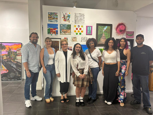 Juan Laureano expone su arte en la Galería Petrus