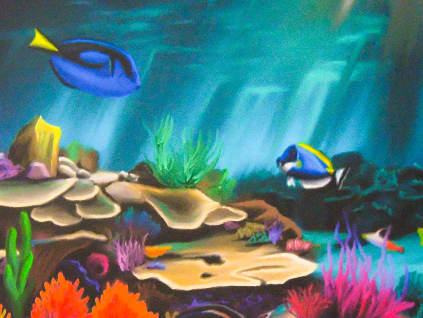 Underwater - Obra inspirada en la vida submarina de Culebrita | Juan Laureano Arte
