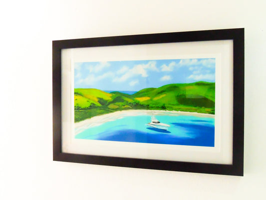 Culebrita - Arte de playa caribeña | Juan Laureano Arte