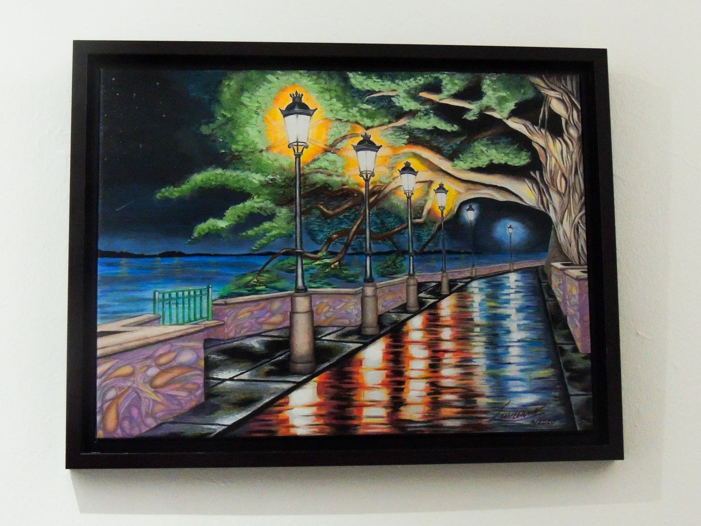 Noche Paseo de Colores – Paseo de la Princesa de noche | Juan Laureano Arte