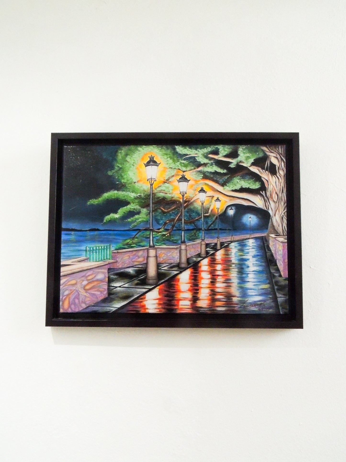 Noche Paseo de Colores – Paseo de la Princesa de noche | Juan Laureano Arte