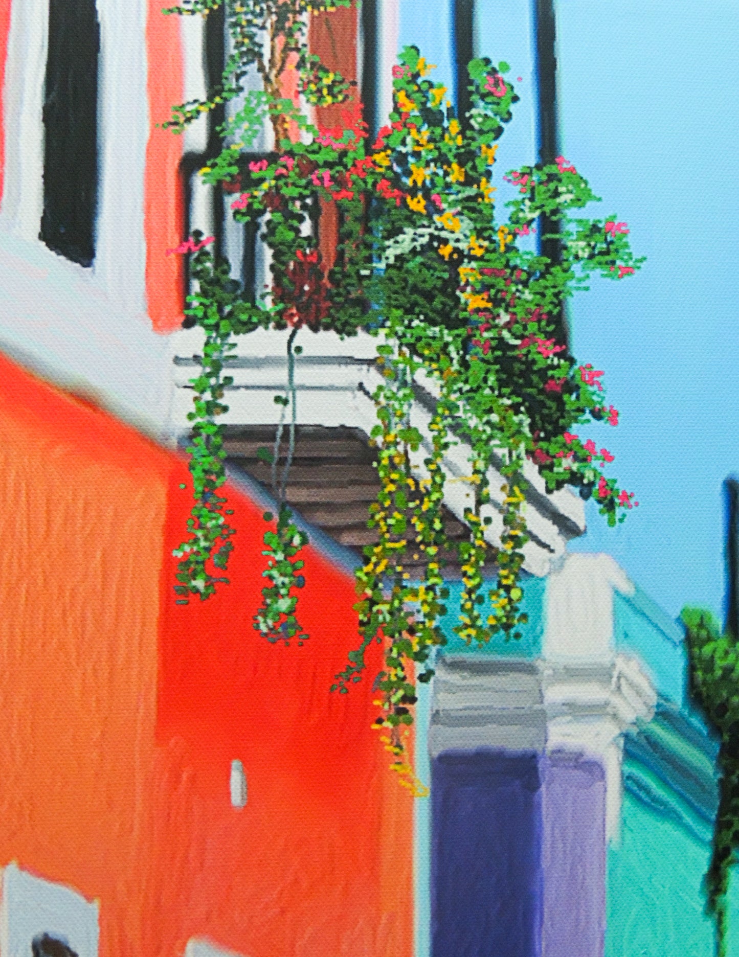 Amor en V.S.J. – Obra romántica del Viejo San Juan | Juan Laureano Arte