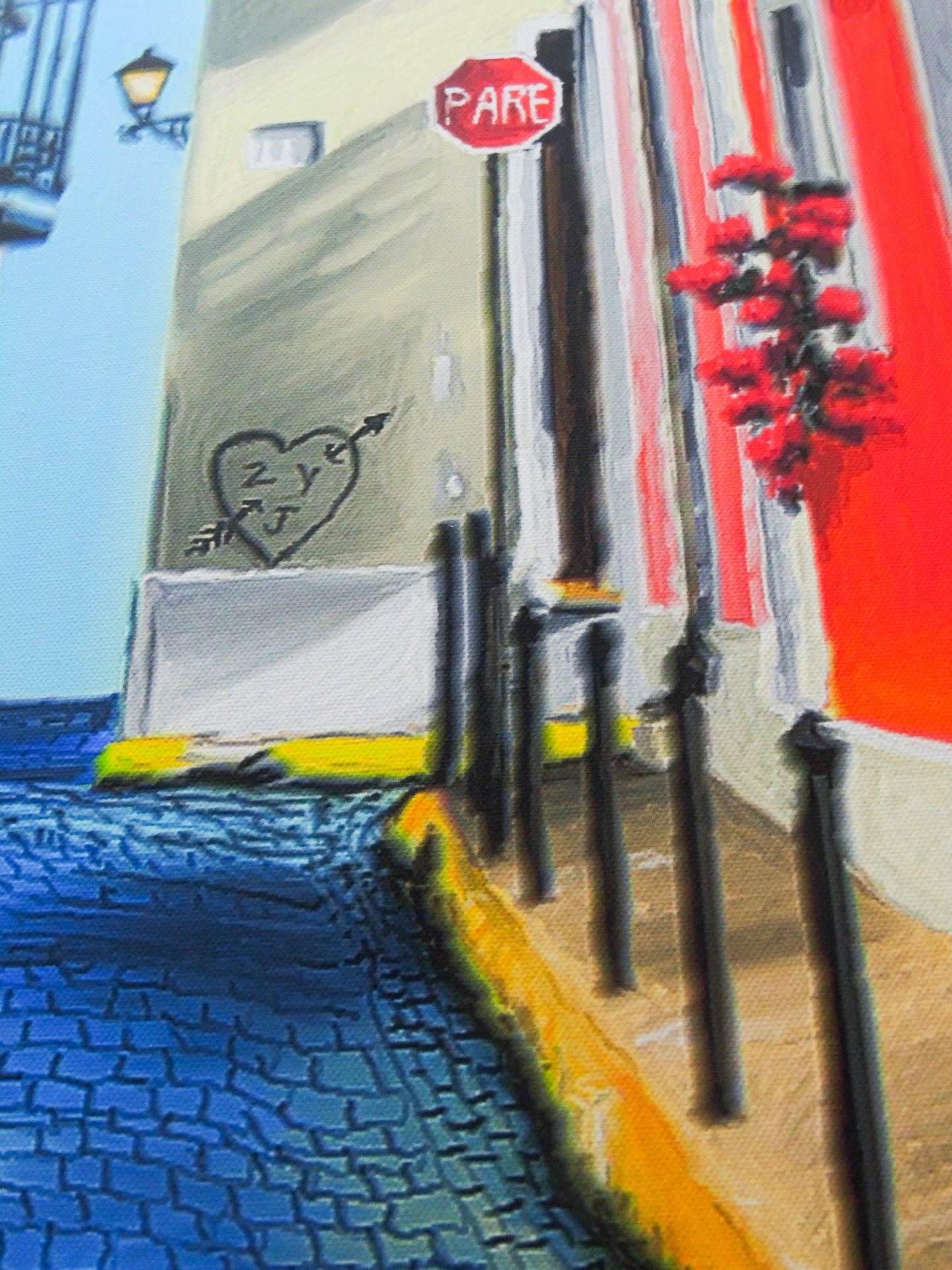 Amor en V.S.J. – Obra romántica del Viejo San Juan | Juan Laureano Arte