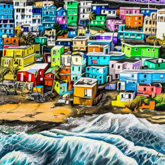Comunidad La Perla en San Juan
