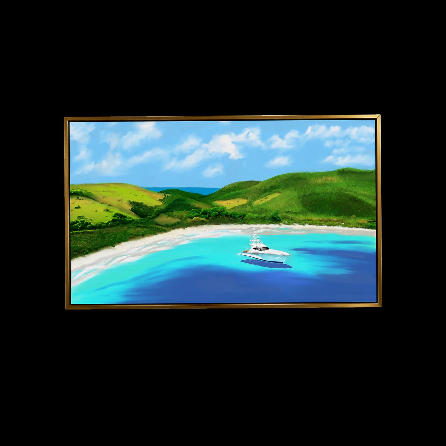 Culebrita - Arte de playa caribeña