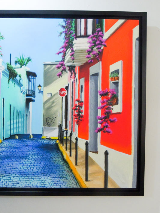 Amor en V.S.J. – Obra romántica del Viejo San Juan | Juan Laureano Arte